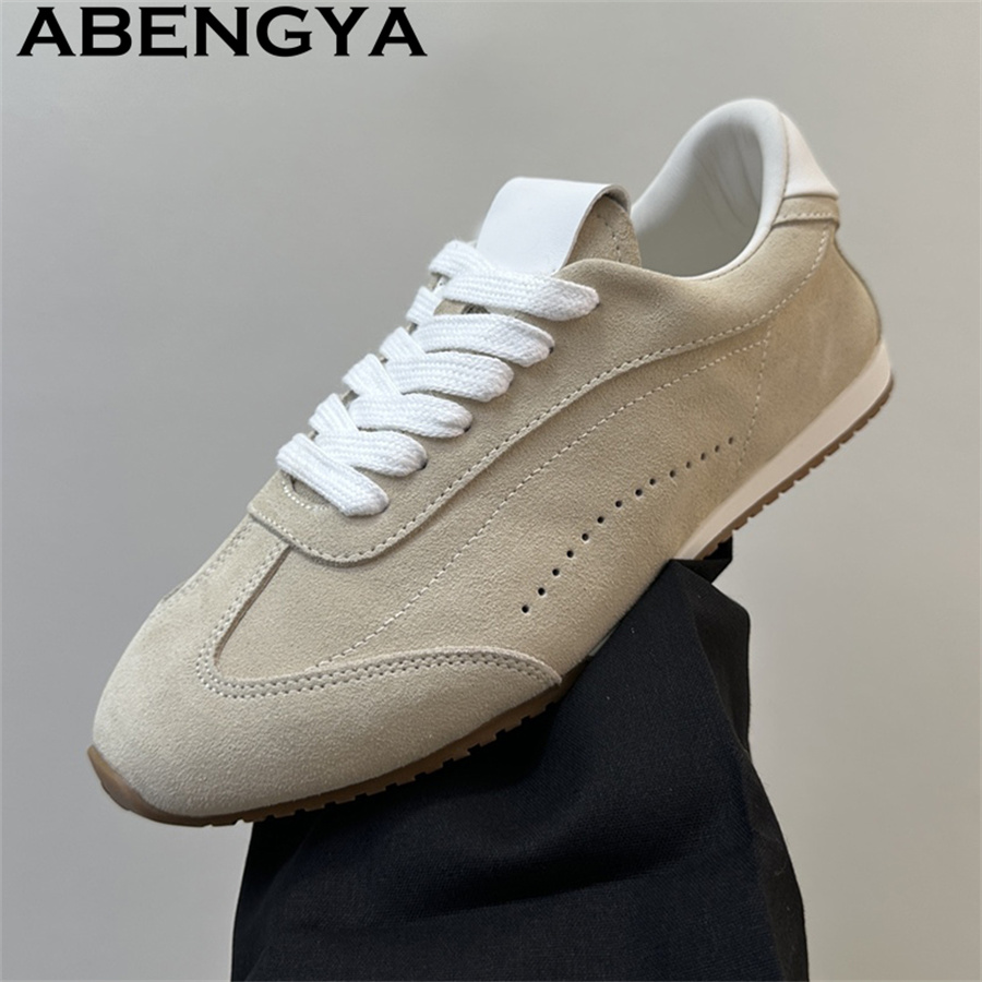 Breathable Mesh Athletic Shoes - 여성 및 남성 레이스 업 캐주얼