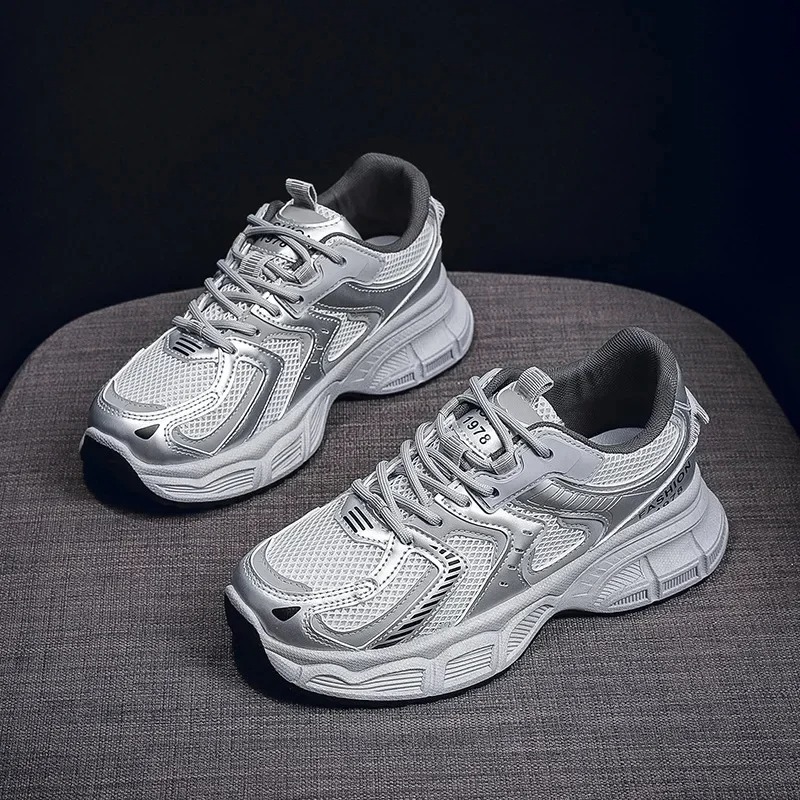 Running Shoes - 2026년 신상 여성 청키 스니커즈 패션