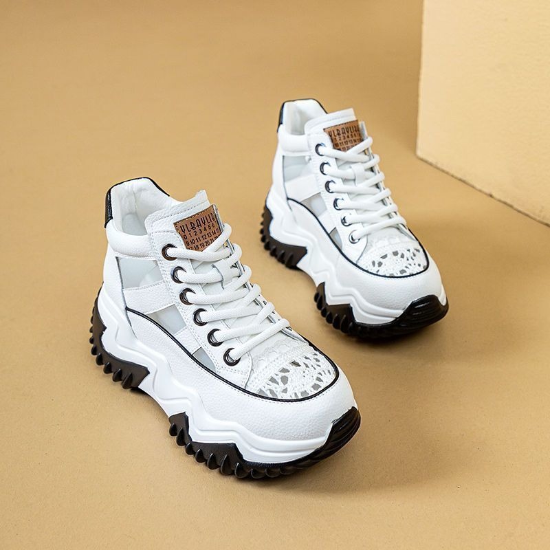 여성용 청키 플랫폼 데드 스니커즈 컬러 블록 속이 빈  - Running Shoes 리뷰 및 가격