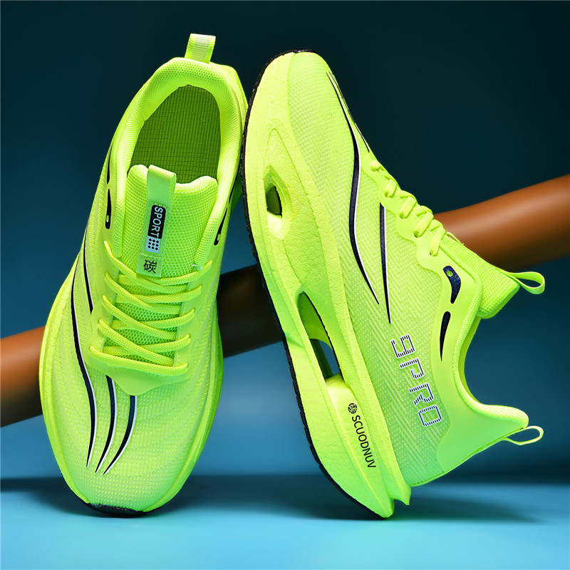새로운 여성용 운동화, 통기성 메쉬 표면, 팝콘 초경량 - Carbon Plate Marathon Racing Shoes 리뷰 및 가격