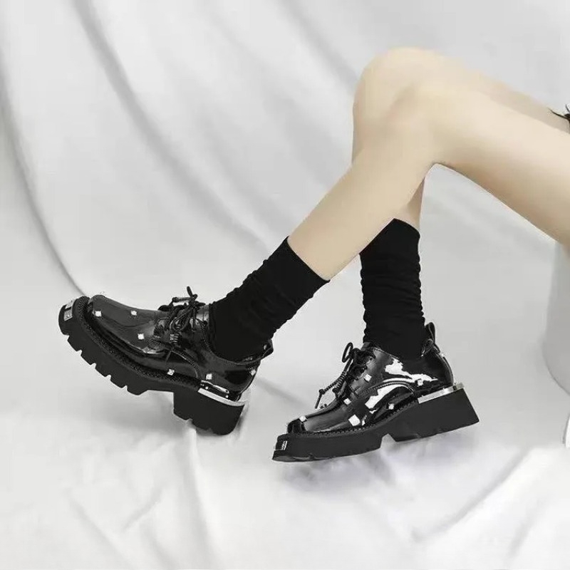 여성 로퍼 크리스탈 플랫폼 청키 메리 제인 슈즈 202 - Sandals 리뷰 및 가격