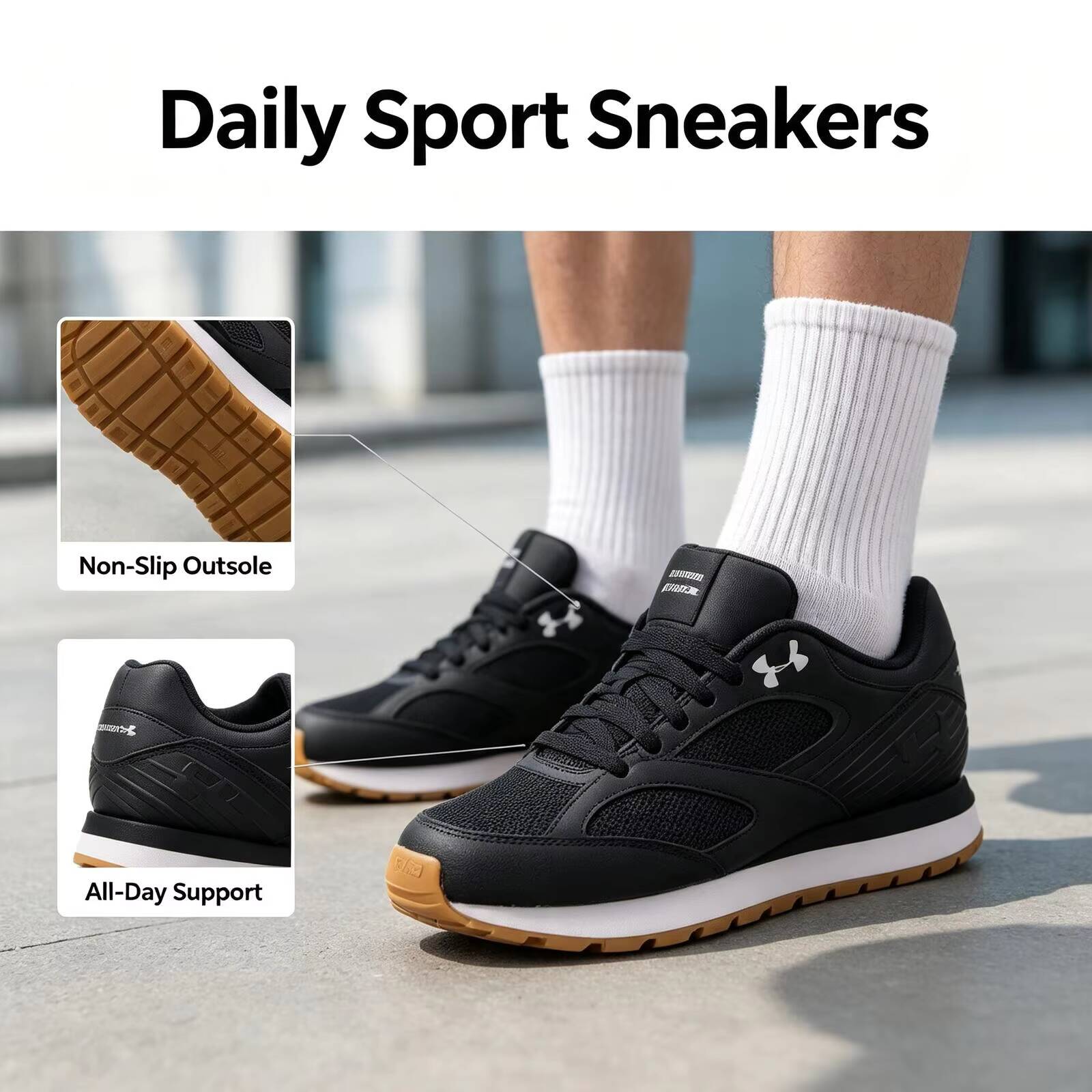 뉴 언더아머 조거 미니멀리스트, 다용도, 슬림핏, 가볍 - Air Cushion Jogger Shoes Men 리뷰 및 가격