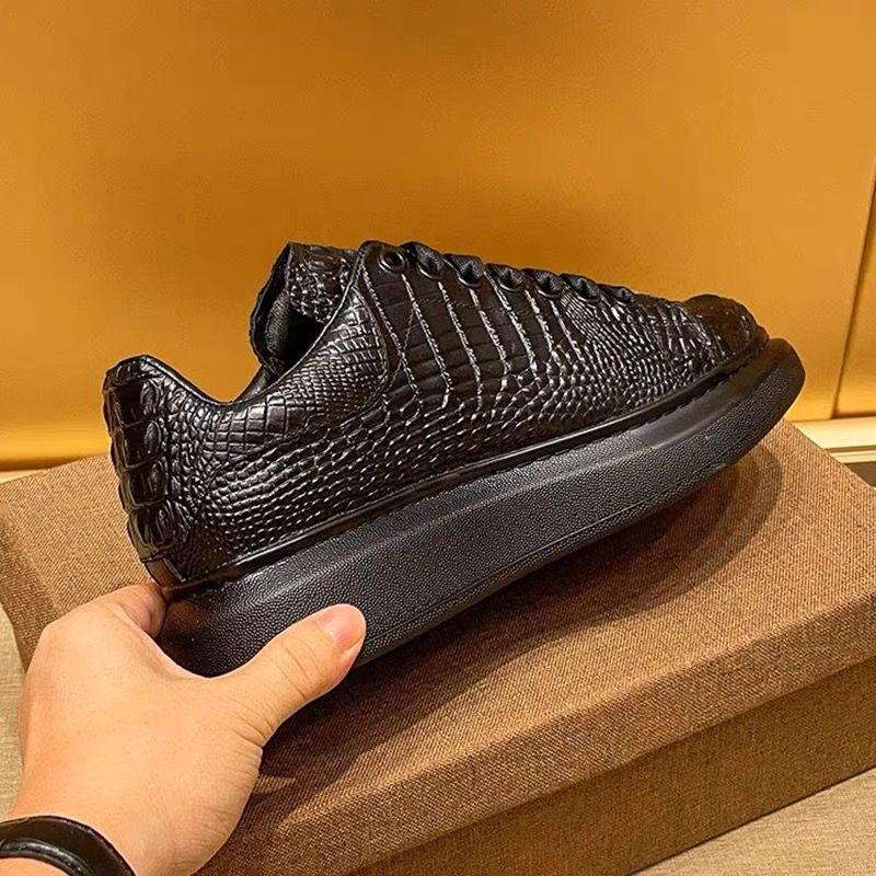 2025 여름 악어 무늬 블랙 남성 통기성 운동화 러닝 - Breathable Mesh Athletic Shoes 리뷰 및 가격