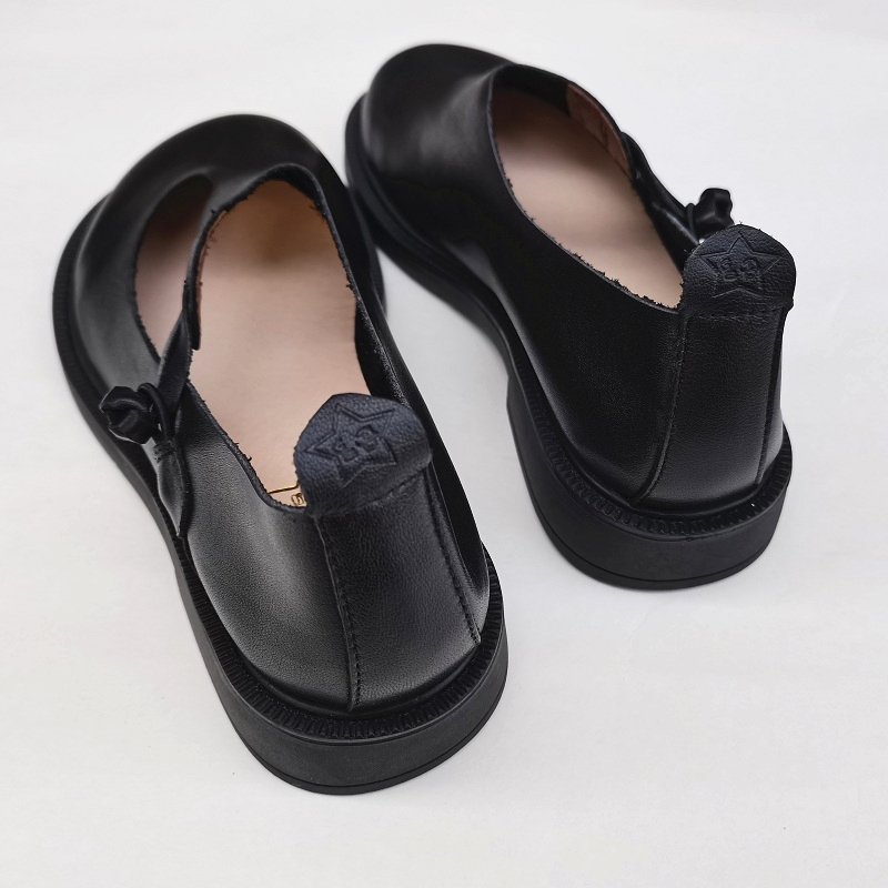 Careaymade-진짜 가죽 큰 신발, 레트로 내셔널 - Women'S Shoes 리뷰 및 가격