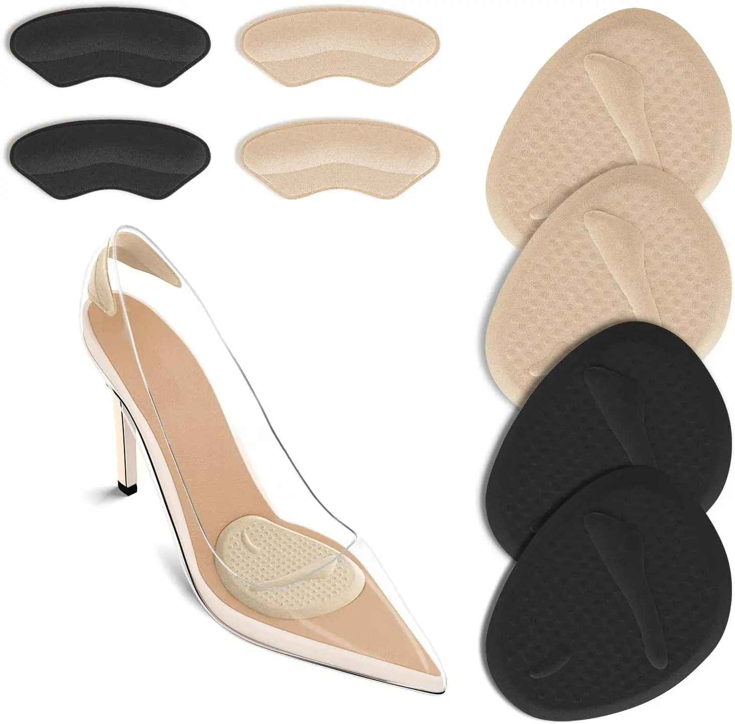 2세트 힐 패드, 발바닥 쿠션, 중족골 패드, 여성용  - Women'S Shoes 리뷰 및 가격