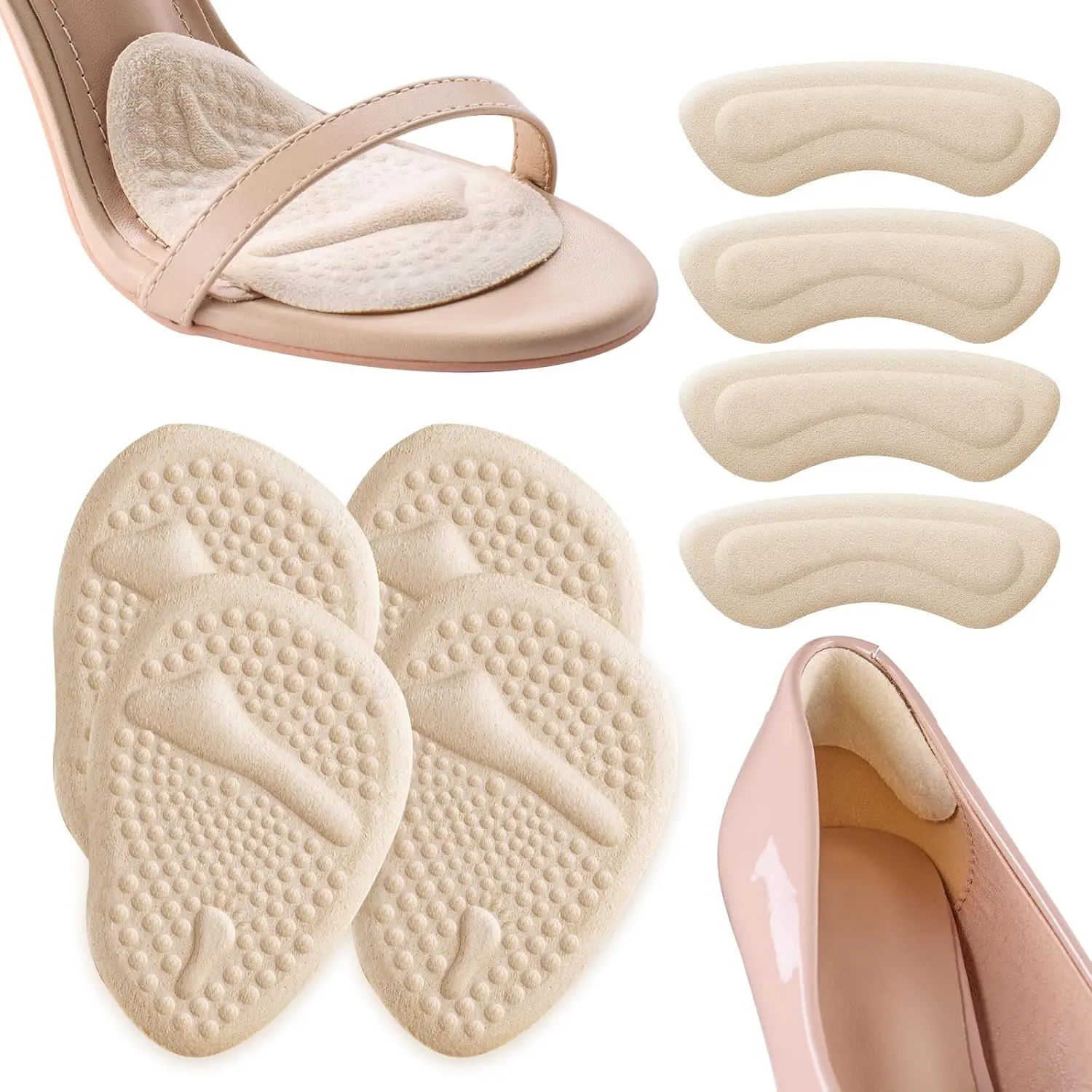 2세트 힐 패드, 발바닥 쿠션, 중족골 패드, 여성용  - Women'S Shoes 리뷰 및 가격